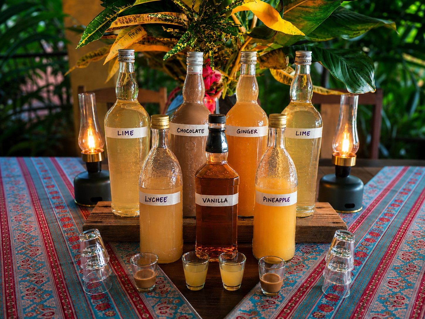 Rum Bottles